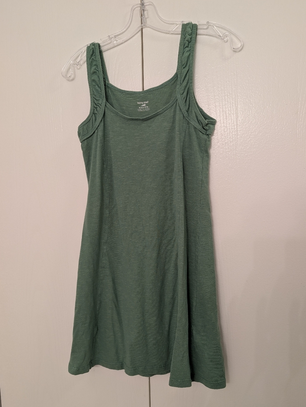 Horny Toad Women's Mini Green Tank Dress